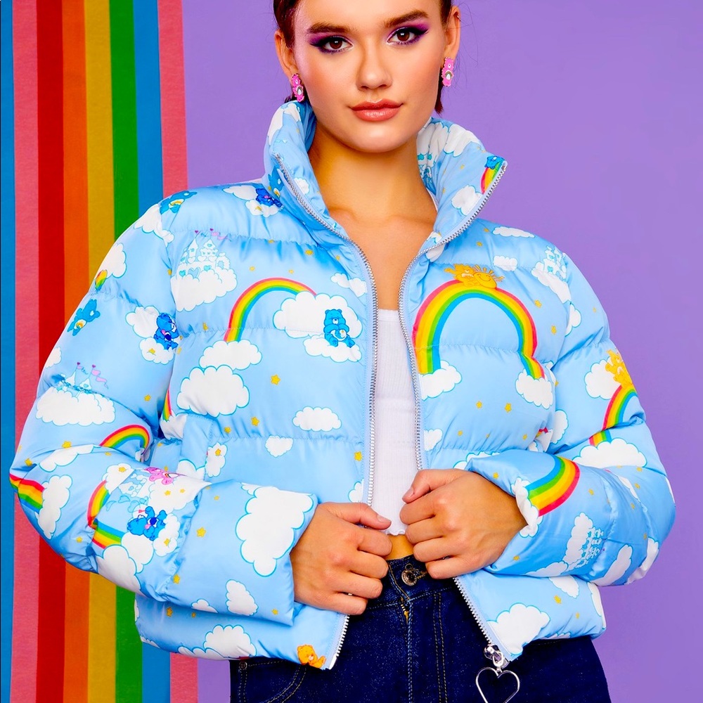 Care Bears Castle in the sky puffer jacket!